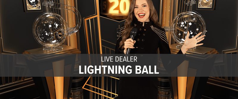 Live Dealer Lightning Ball - Game Title