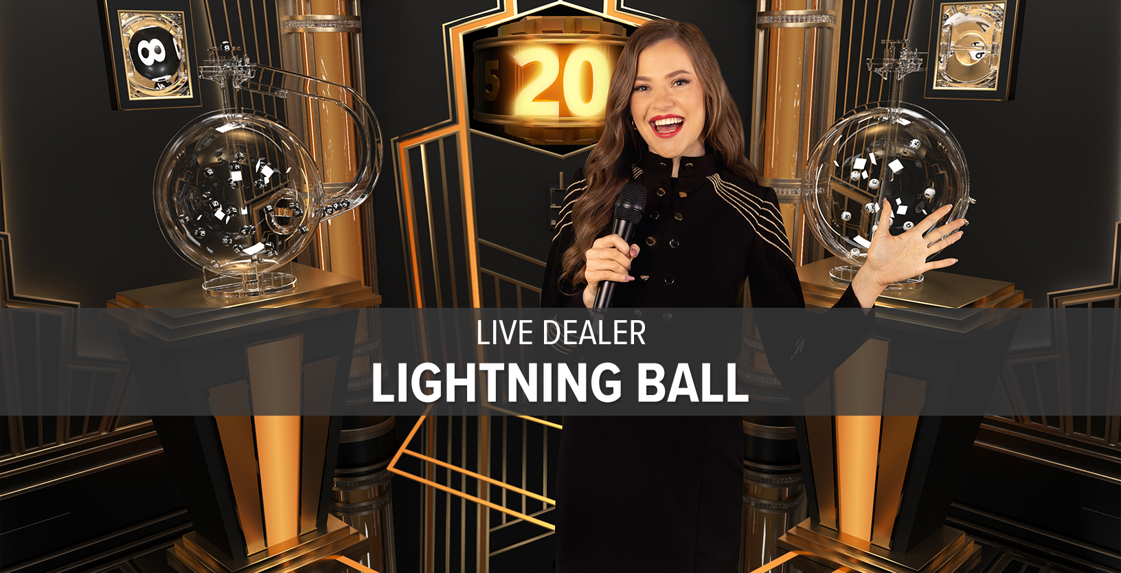 Live Dealer Lightning Ball - Game Title