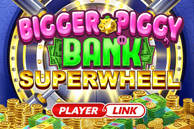 Play Bigger Piggy Bank Superwheel