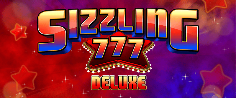 Sizzling 777 Deluxe - Game Title