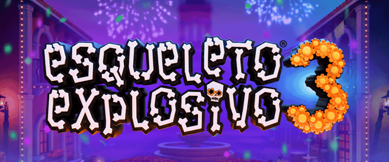 Esqueleto Explosivo 3 - Game Title