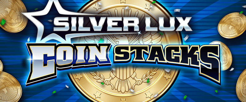 Silver Lux Coin Stacks - Game Title