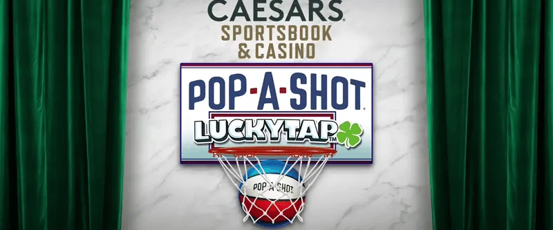 Caesars Sportsbook & Casino Pop-A-Shot LuckyTap - Game Title