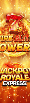 7s Fire Blitz Power 5 Jackpot Royale Express - Game Title