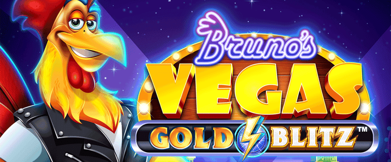 Bruno's Vegas Gold Blitz - Game Title
