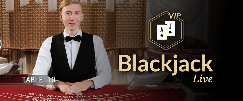 Live Dealer VIP Blackjack 10 (ON/AB) - Game Title