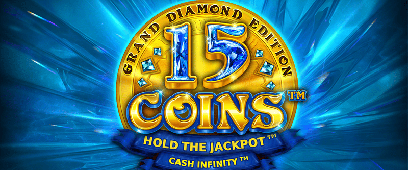 15 Coins Grand Diamond Edition - Game Title