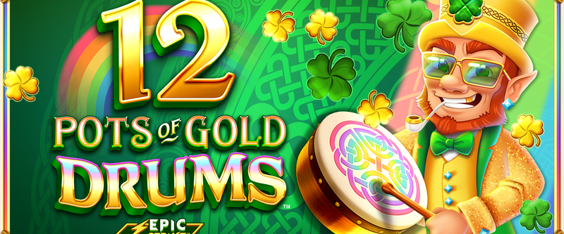 12 Pots of Gold Drums - Game Title