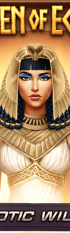 Queen of Egypt Exotic Wilds - Game Title