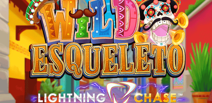 Wild Esquelito Lightning Chase - Game Title