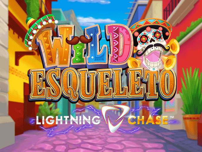 Wild Esquelito Lightning Chase - Game Title