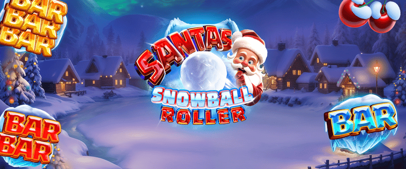 Santas Snowball Roller - Game Title