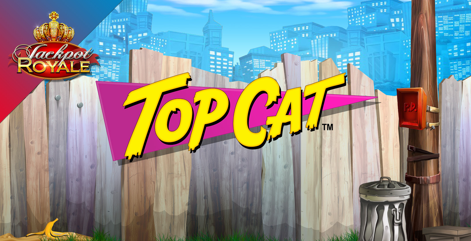 Top Cat Jackpot Royale - Game Title