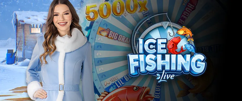 Live Dealer Ice Fishing - Game Title