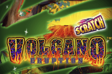 Scratch Volcano Eruption - Game Title