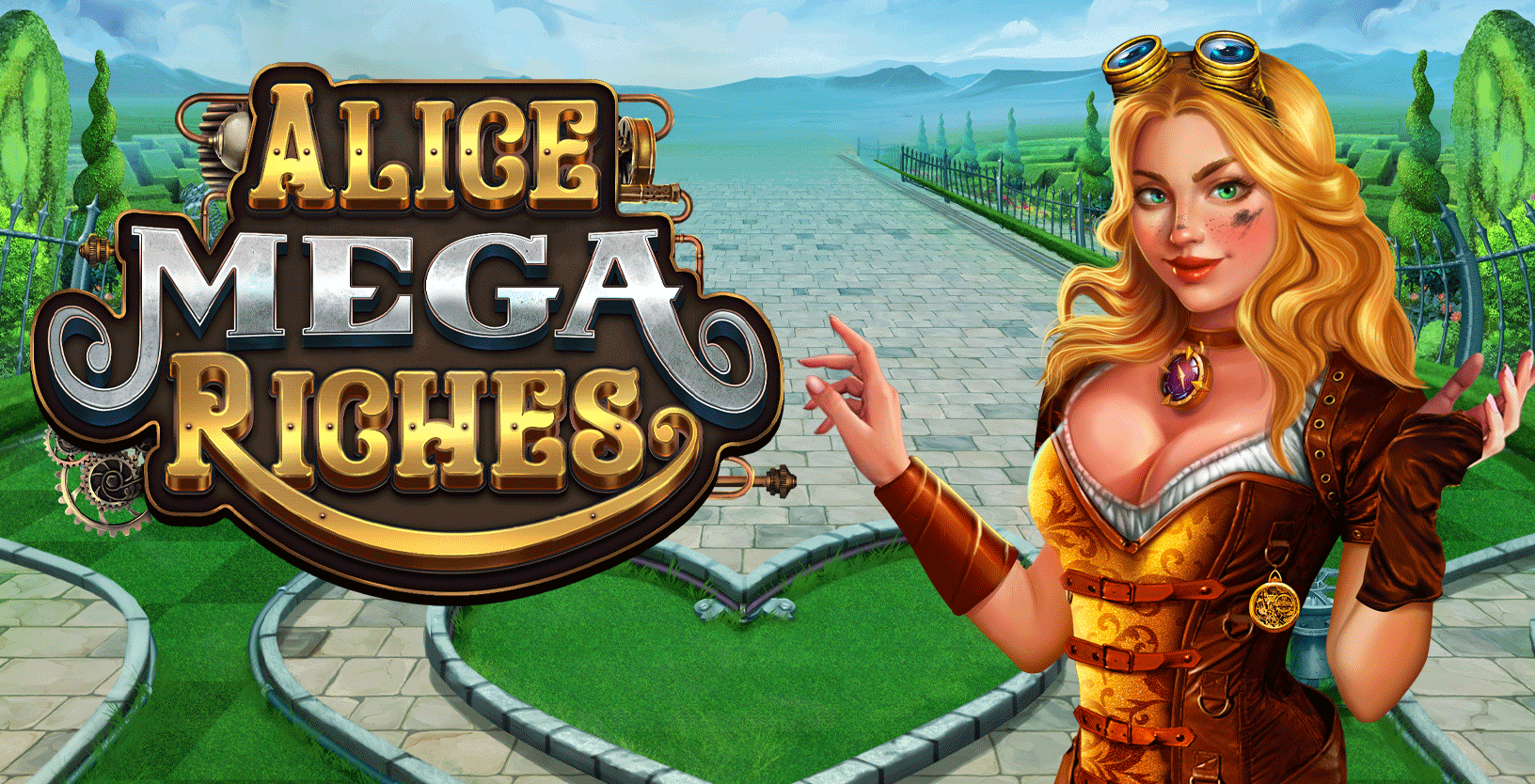 Alice Mega Riches - Game Title