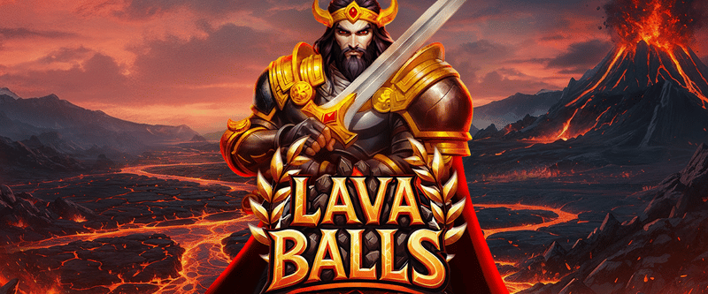 Lava Balls - Game Title