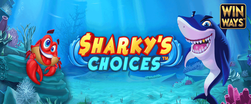 Sharky's Choices Win Ways - Game Title