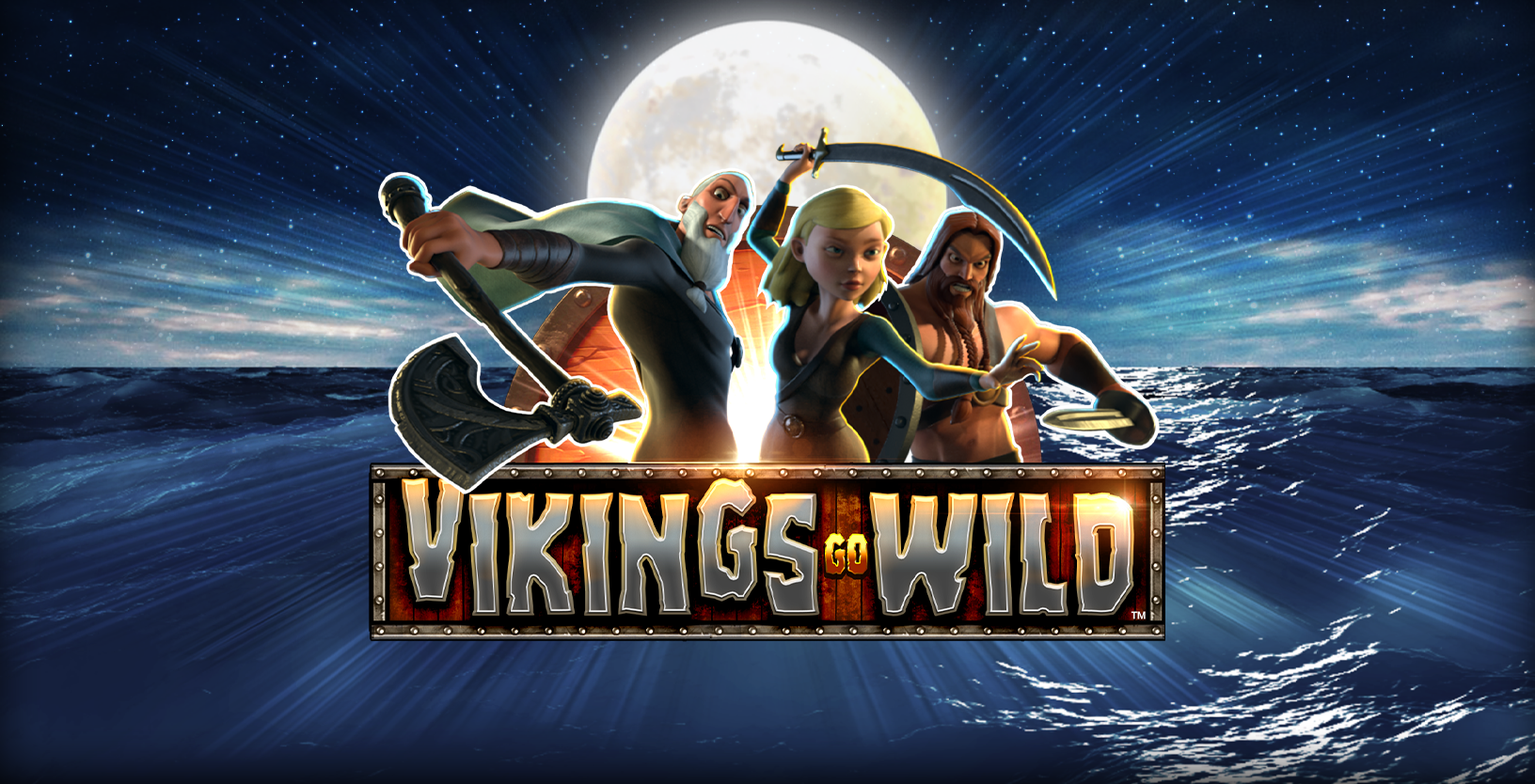 Vikings Go Wild - Game Title