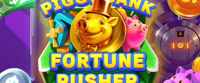 Piggy Bank Fortune Pusher - Game Title