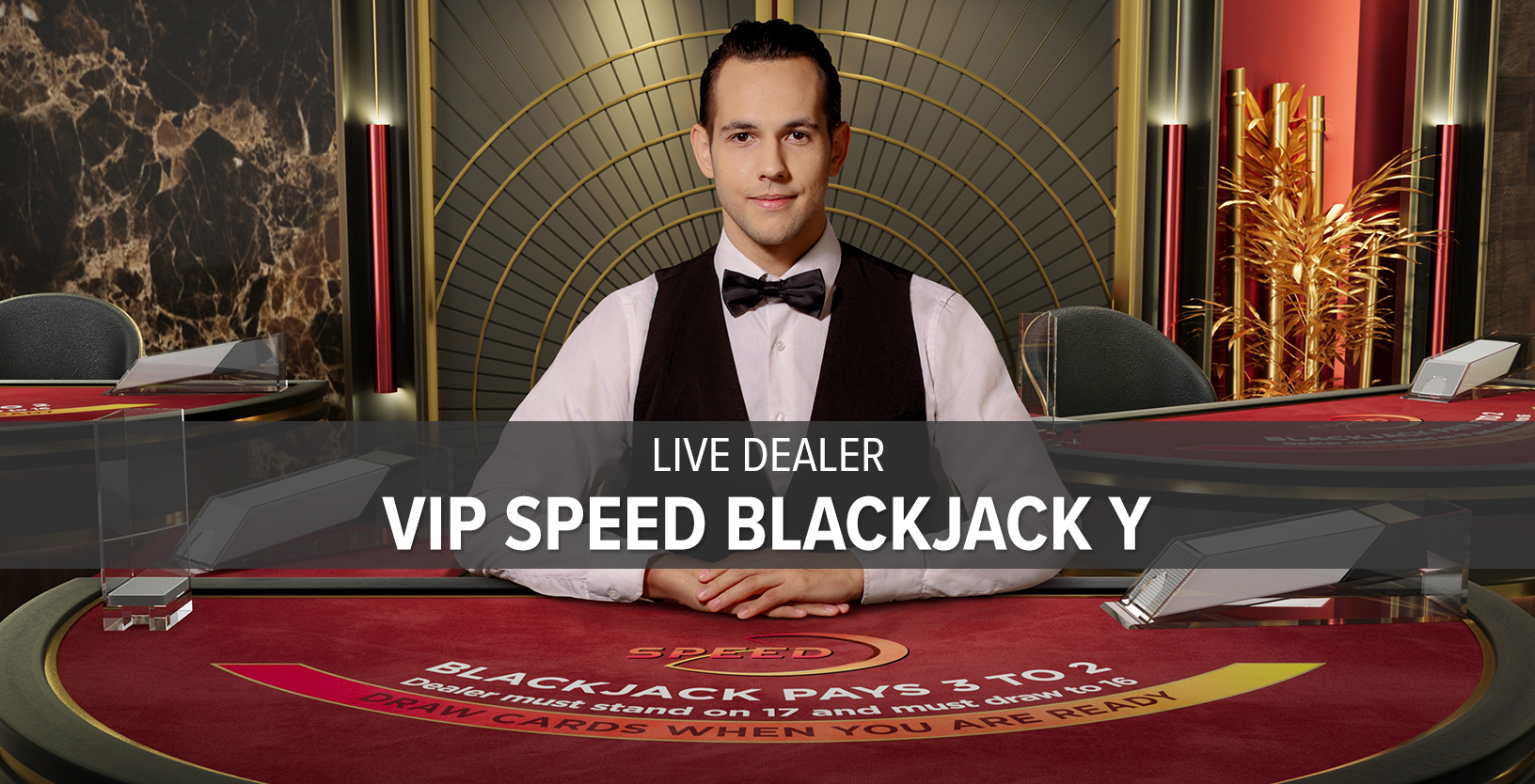 Caesars Palace Online Casino - Speed VIP Blackjack Y
