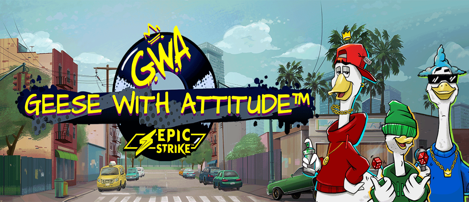 Geese With Attitude - Game Title