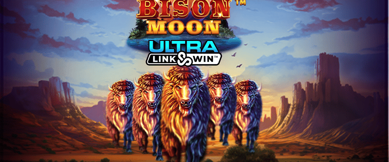 Bison Moon Ultra Link and Win - Game Title