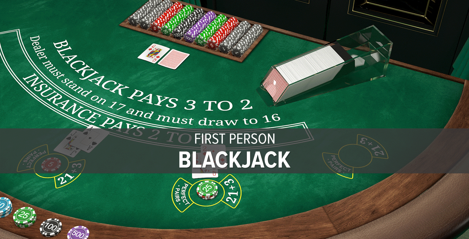 First Person Blackjack (Ontario & WV) - Game Title