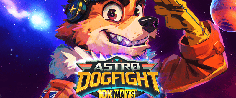 Astro Dogfight 10K Ways - Game Title