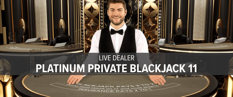 Platinum Private Blackjack 11 - Game Title