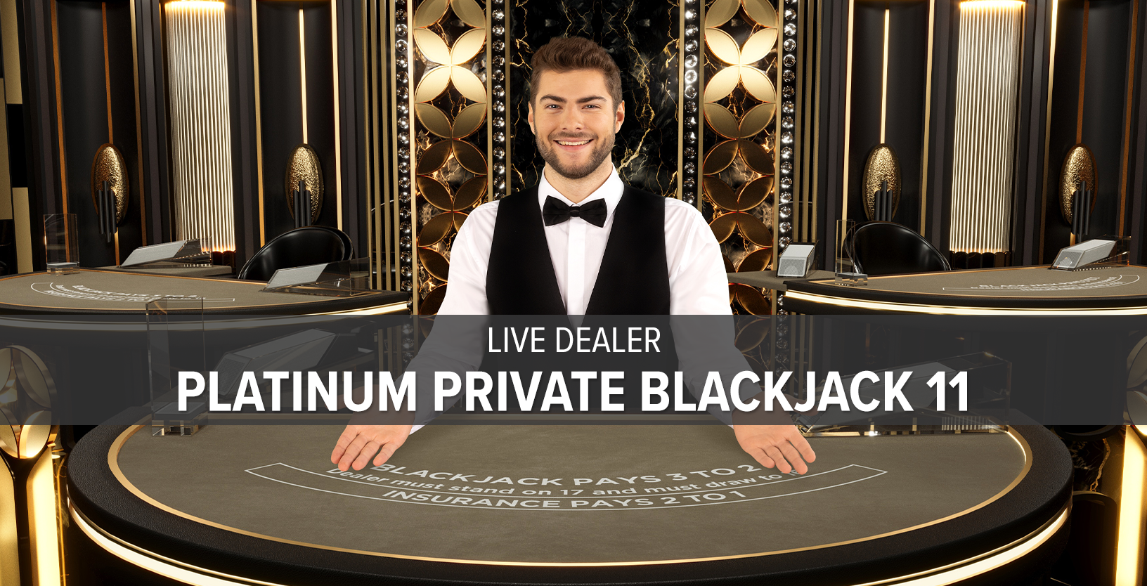 Platinum Private Blackjack 11 - Game Title