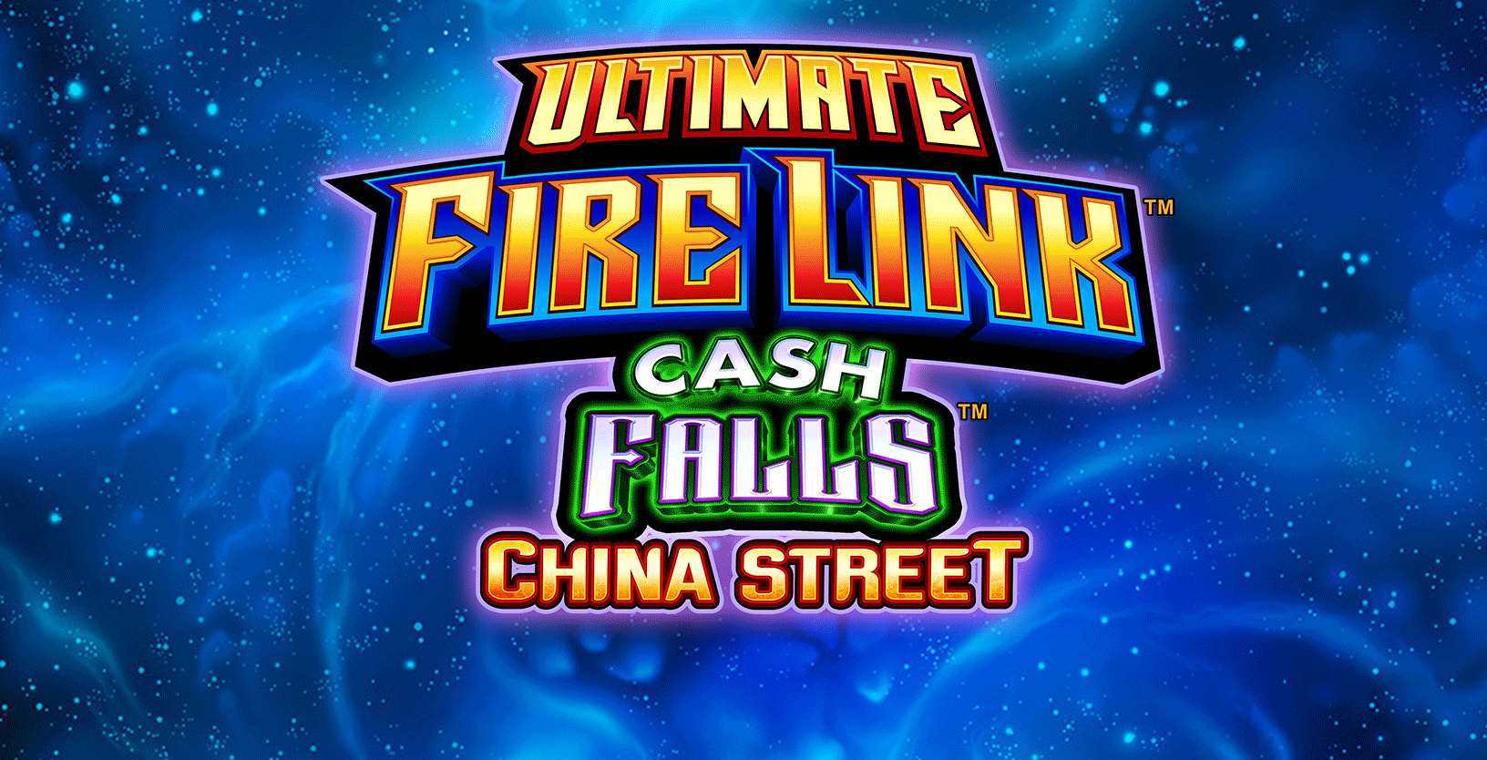 Ultimate Fire Link Cash Falls China Street - Game Title