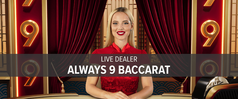 Live Dealer Always 9 Baccarat (ON) - Game Title