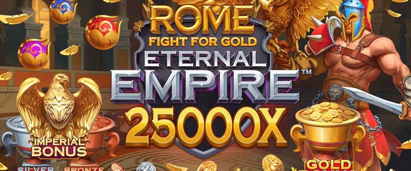 Rome Fight for Gold Eternal Empire - Game Title