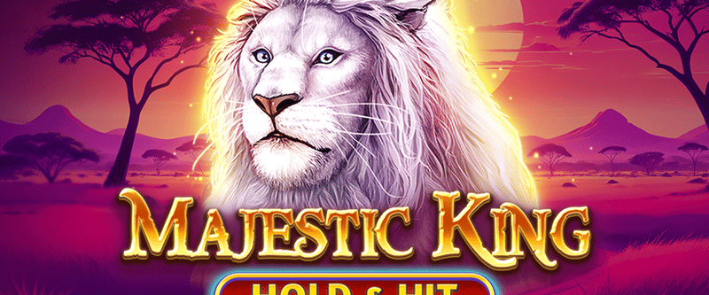 Majestic King - Hold & Hit - Game Title