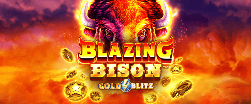 Blazing Bison Gold Blitz - Game Title
