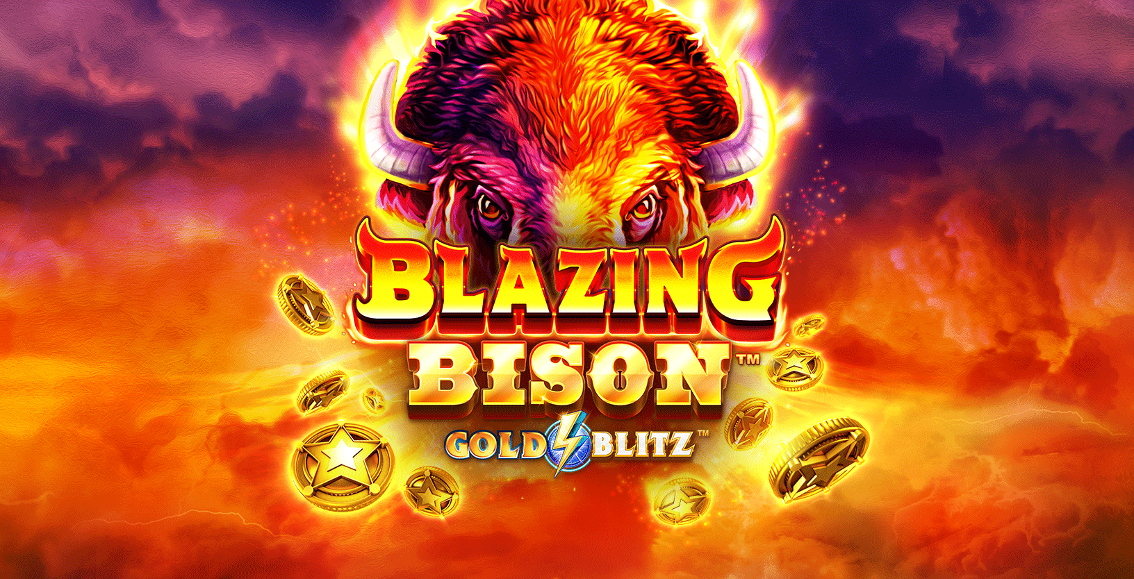 Blazing Bison Gold Blitz - Game Title