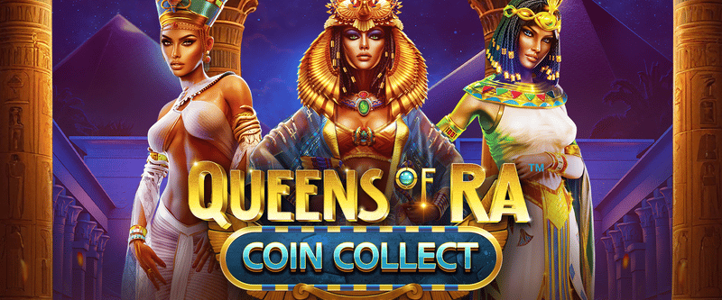Queens of Ra Coin Collect - Game Title