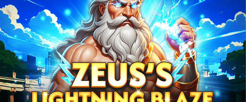 Zeus's Lightning Blaze - Game Title