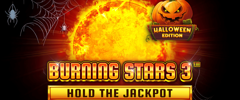 Burning Stars 3 Halloween - Game Title