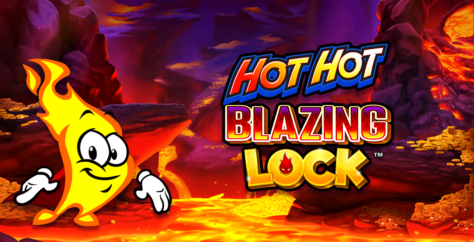 Hot Hot Blazing Lock Fire Pots - Game Title