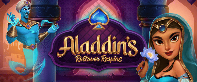 Aladdin's Rollover Respins - Game Title