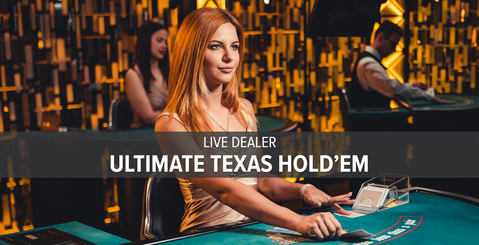 Live Dealer Ultimate Texas Hold'em (NJ) - Game Title