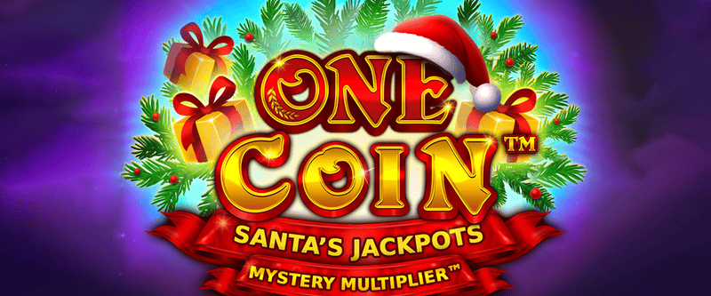 One Coin Santas Jackpots - Game Title