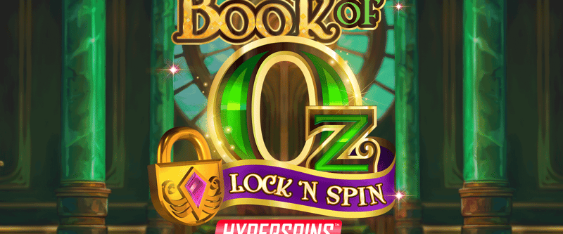 Book of Oz Lock 'N Spin - Game Title