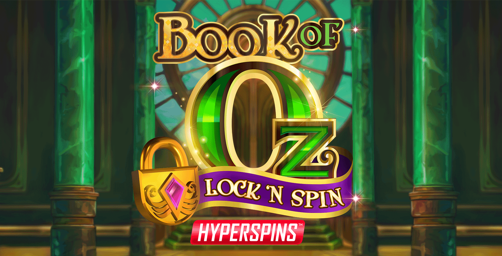 Book of Oz Lock 'N Spin - Game Title