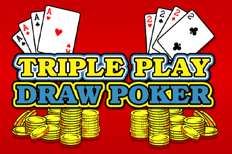 Triple Play Draw Poker - Game Title