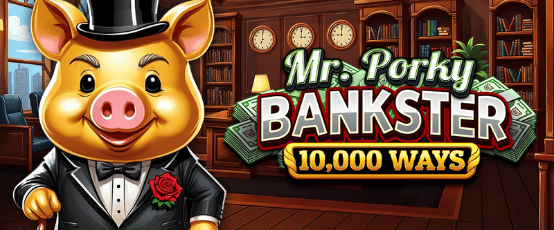 Mr Porky Bankster - Game Title