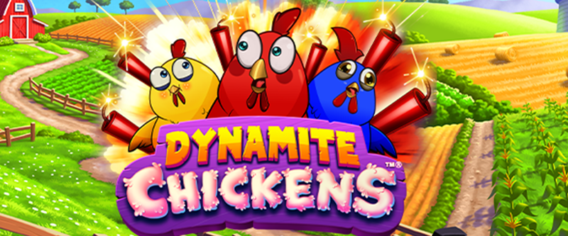 Dynamite Chickens - Game Title