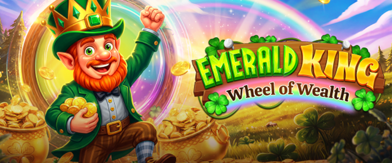 Emerald King Wheel of Wealth - Game Title
